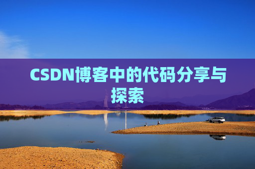 CSDN博客中的代码分享与探索